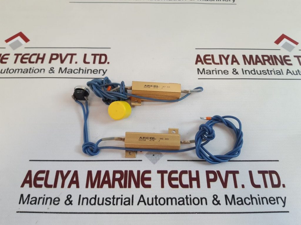 ARCOL HS50 47R J WIRE WOUND CHASSIS MOUNT RESISTOR Aeliya Marine