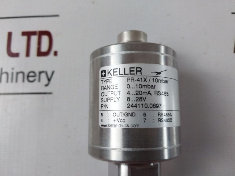 Keller Pr 41x 10mbar Pressure Transmitter Aeliya Marine