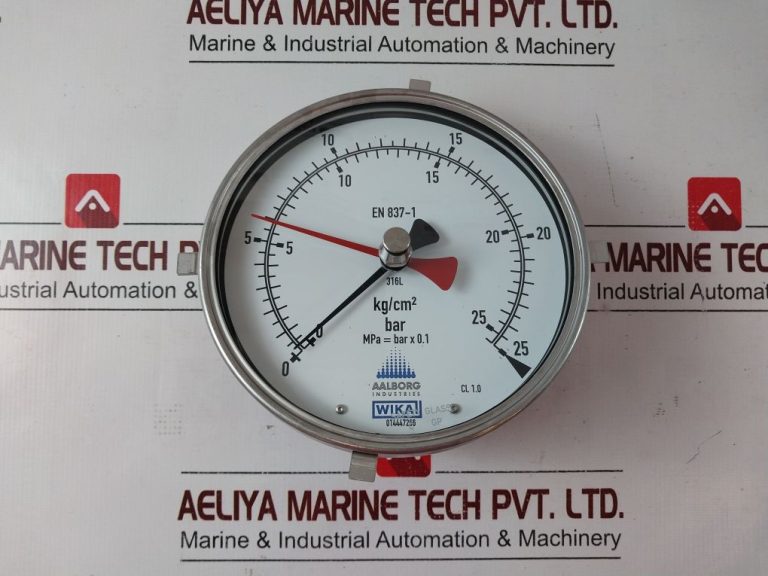 Wika En 837 1 Pressure Gauges 0 To 25 Bar Aeliya Marine