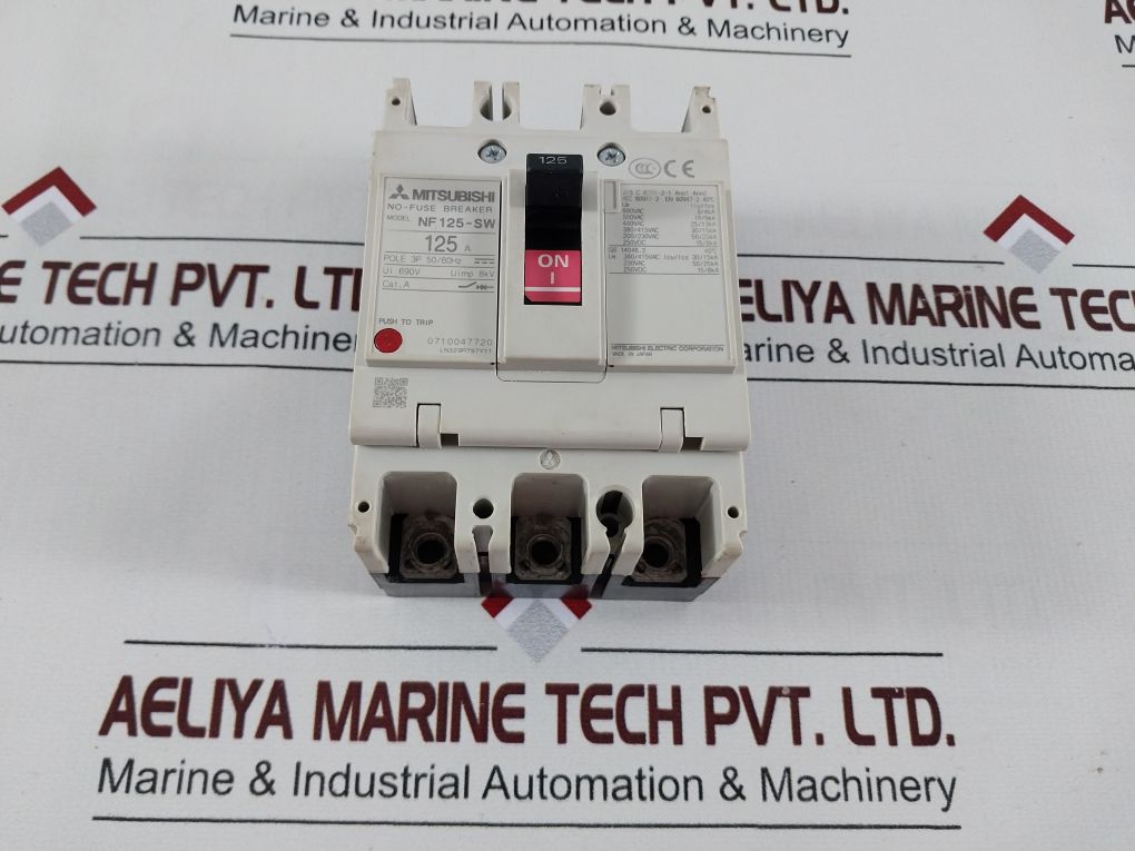 Mitsubishi Nf125 Sw Molded Case Circuit Breaker Aeliya Marine