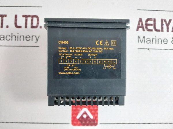 Selec Ch403 1 Ntc Temperature Controller Aeliya Marine