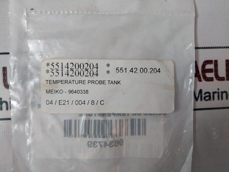 Meiko Temperature Probe Tank Aeliya Marine