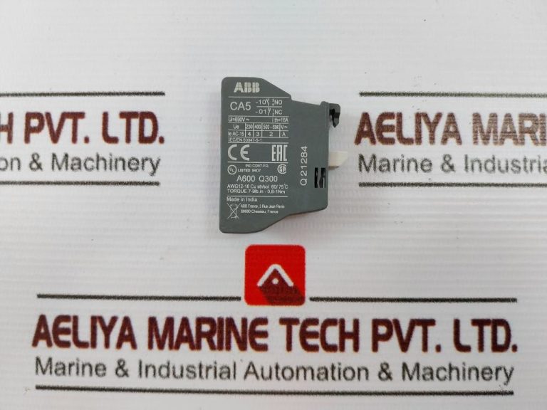 Abb Ca Auxiliary Contact Block Aeliya Marine