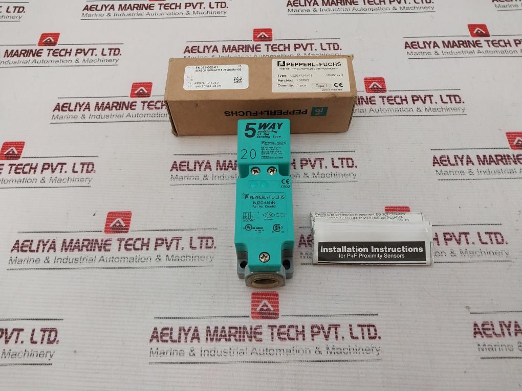 Pepperl Fuchs Nj20 U4 N Inductive Sensor Aeliya Marine