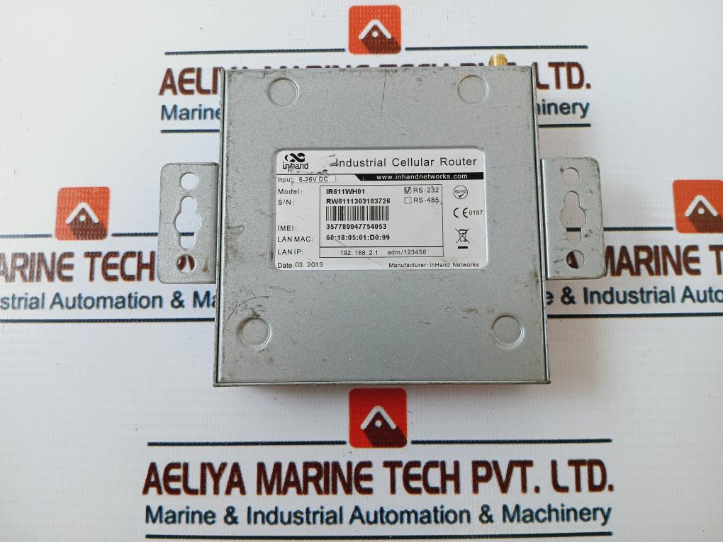 Inhand Networks Ir Wh Industrial Cellular Router V Aeliya Marine