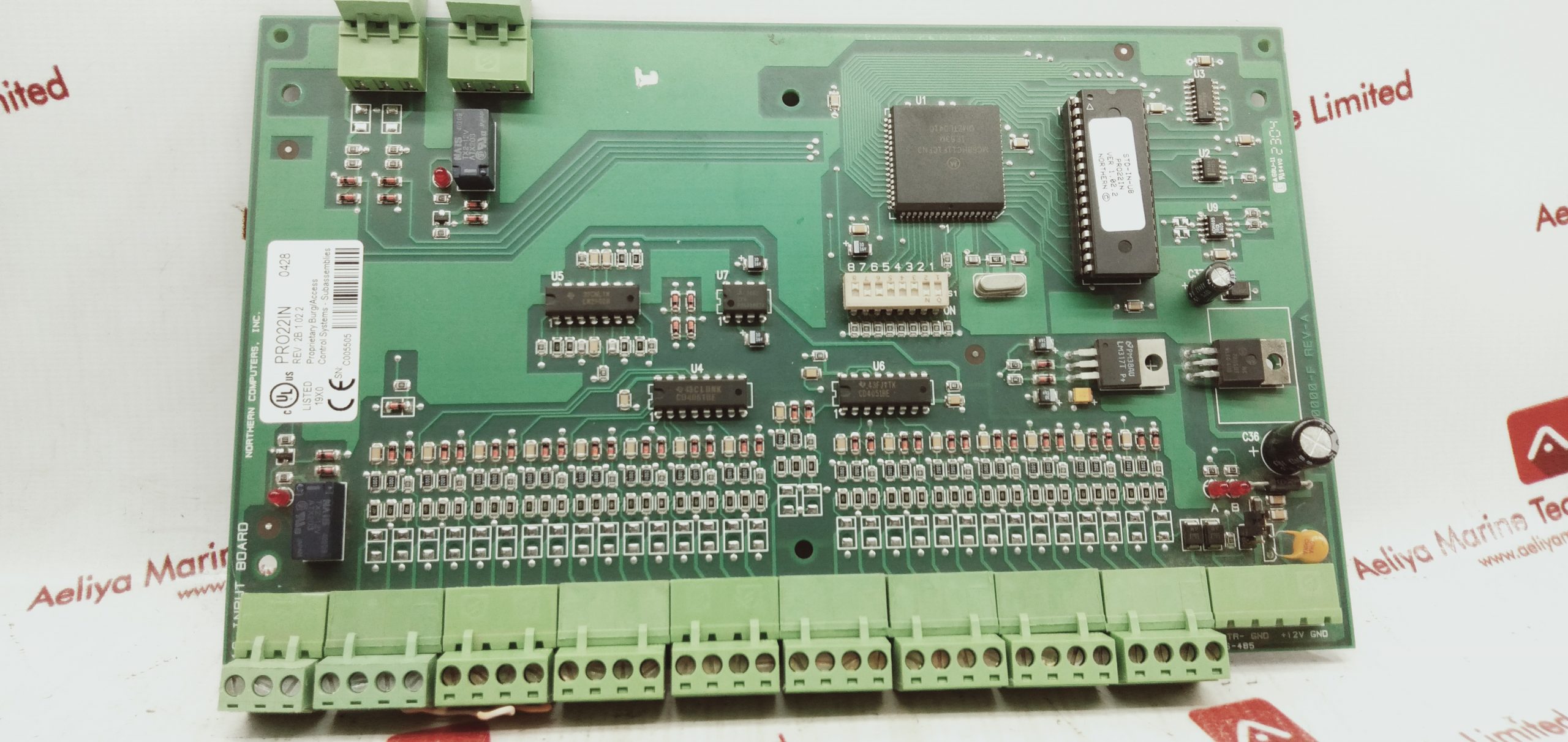 NORTHERN HONEYWELL PRO22IN 16 INPUT BOARD