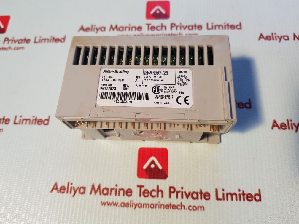 ALLEN-BRADLEY 1794-OB8EP FLEX I/O OUTPUT MODULE SER: A