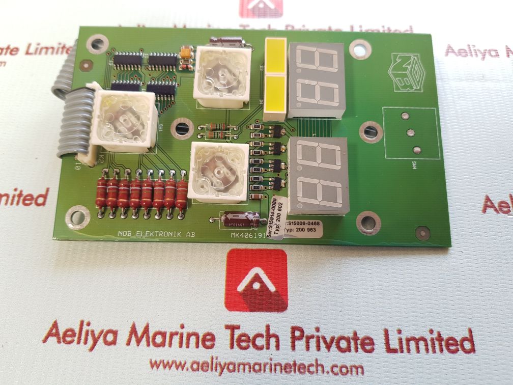 NOB ELEKTRONIK MK406191 CIRCUIT BOARD