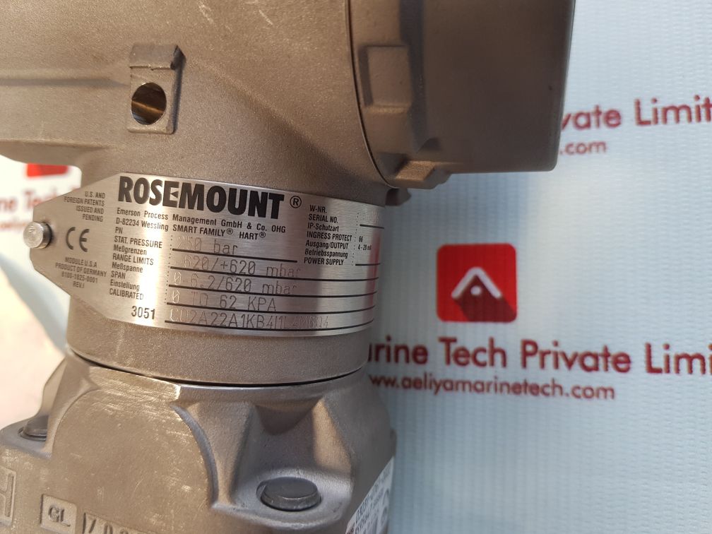 ROSEMOUNT 3051/3001 PRESSURE TRANSMITTER