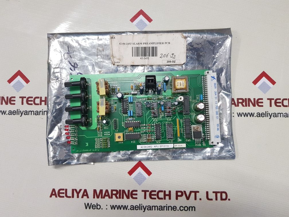 ALARM PREAMPLIFIER PCB 42-04-2452