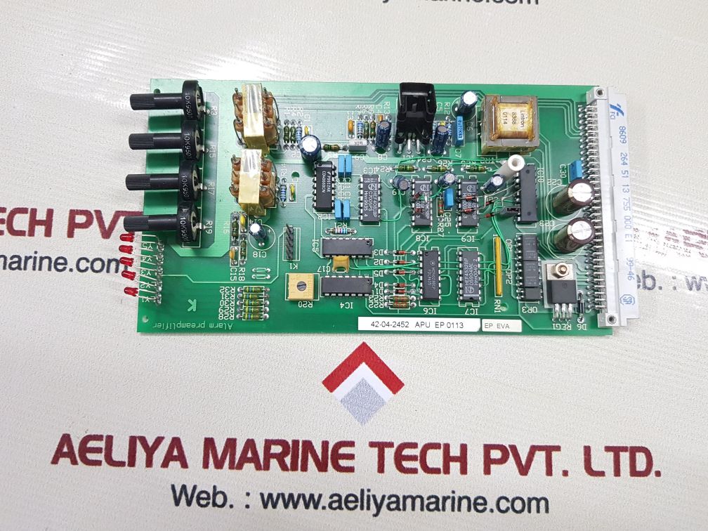 ALARM PREAMPLIFIER PCB 42-04-2452