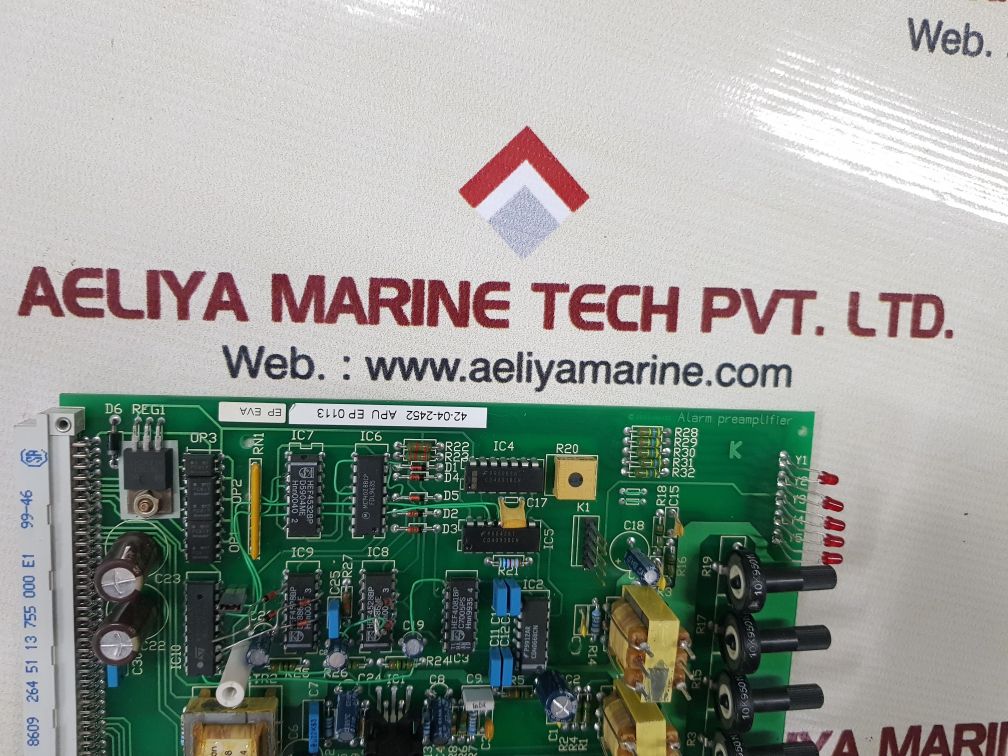 ALARM PREAMPLIFIER PCB 42-04-2452