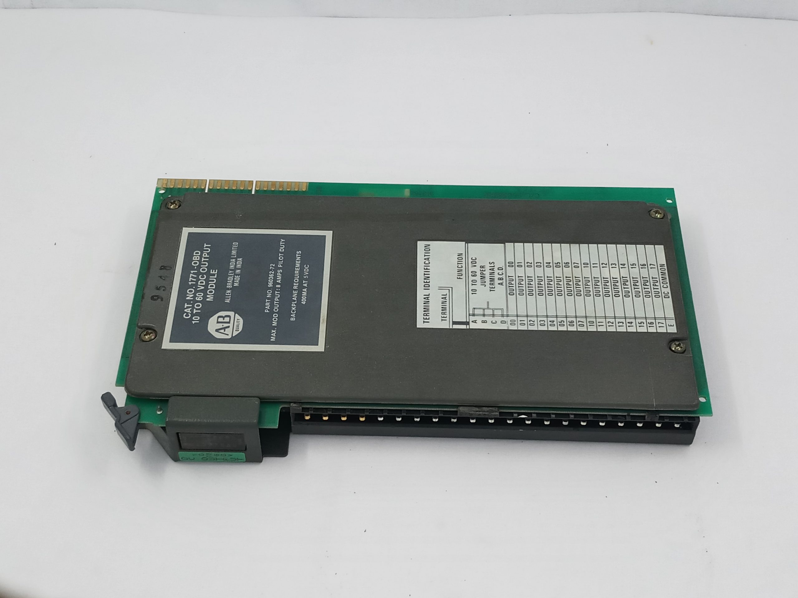 ALLEN BRADLEY 1771-OBD VDC OUTPUT MODULE