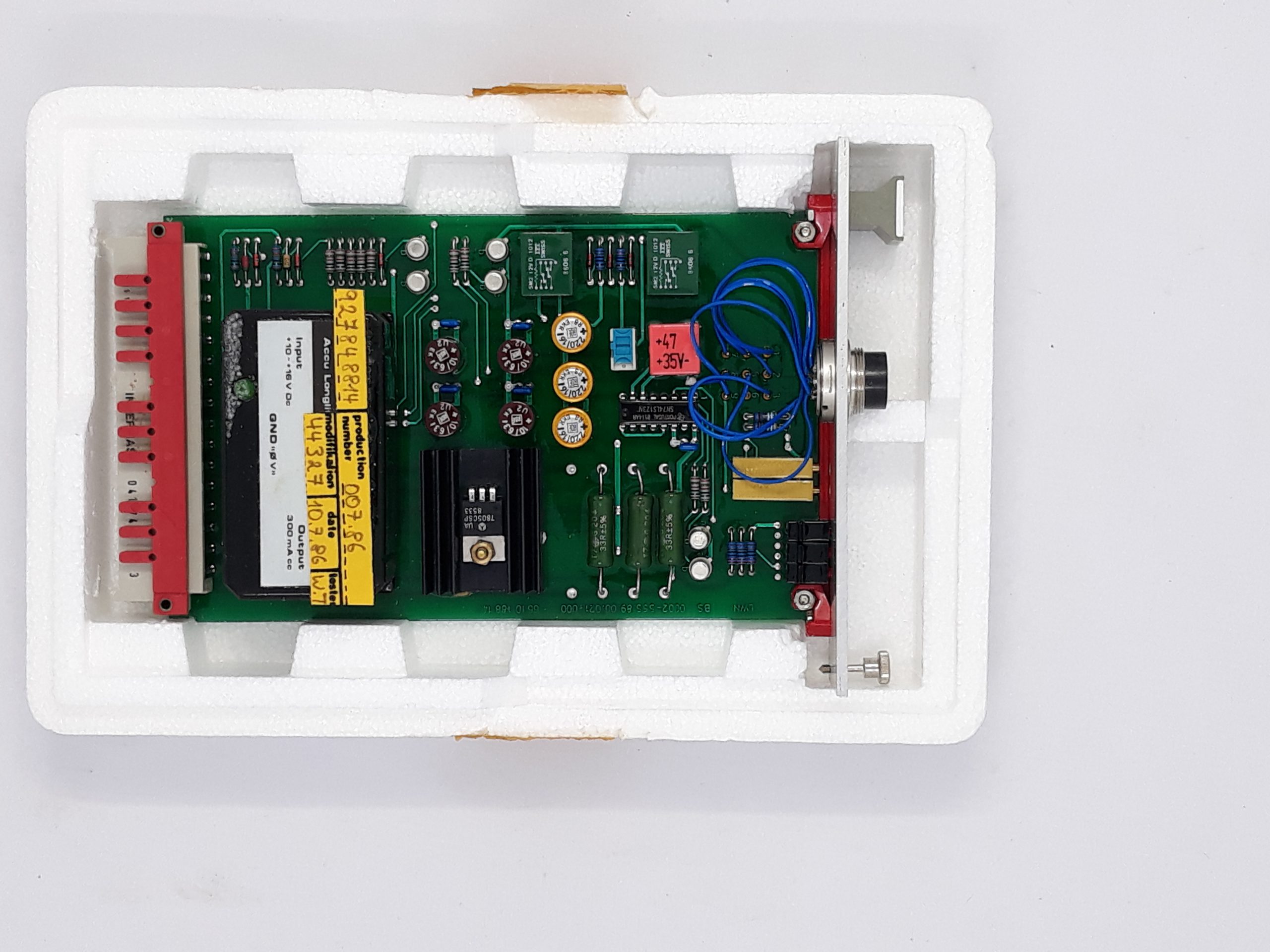 LIEBHERR 927848814 PCB CIRCUIT 0002-555.89.00.021-000