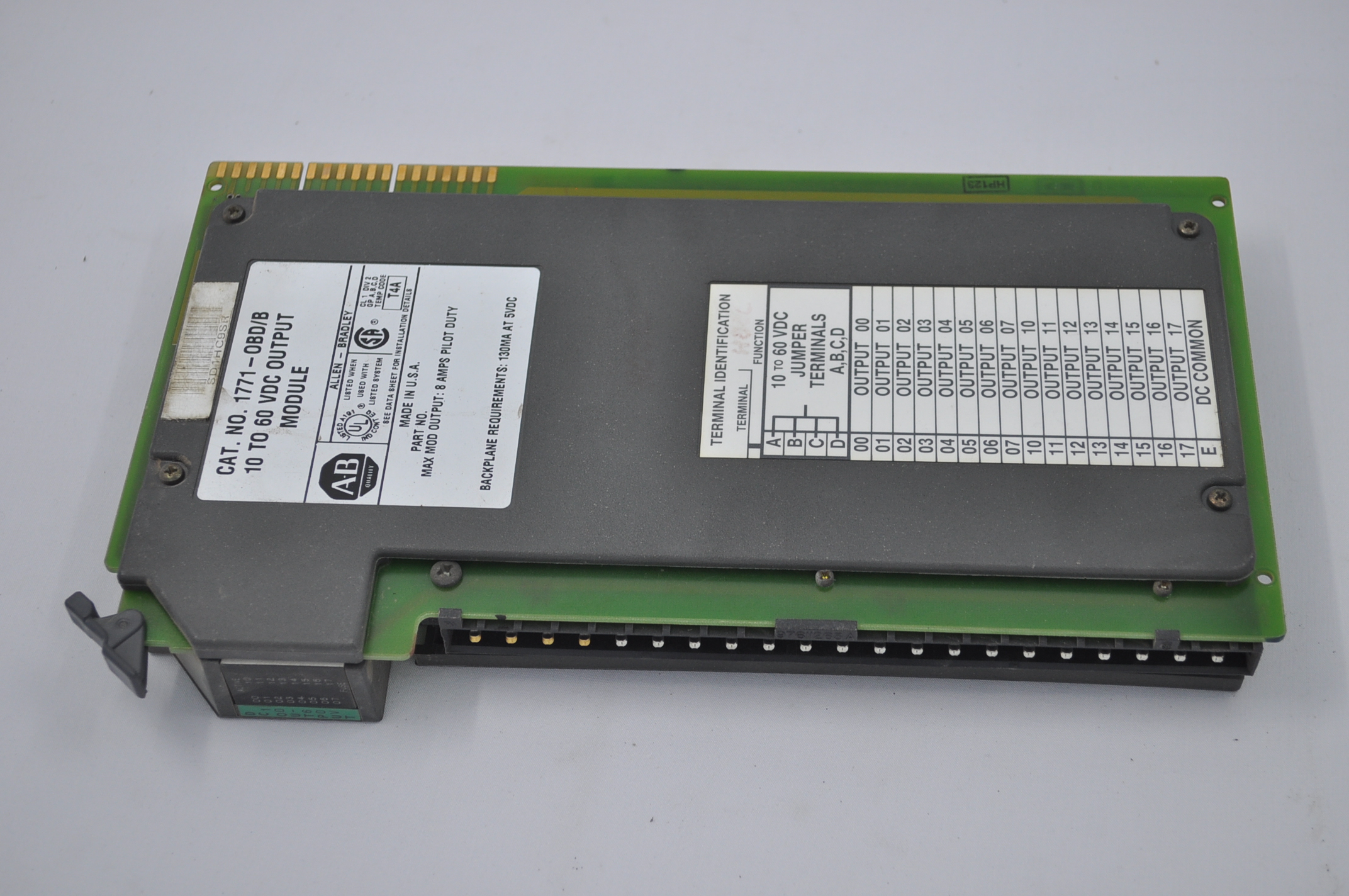 ALLEN BRADLEY 1771 OBD/B VDC OUTPUT MODULE