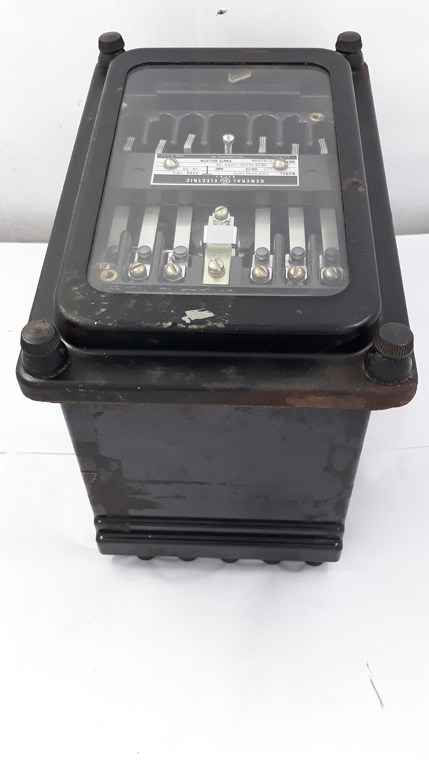 GENERAL ELECTRIC 12HFA74E187A POWER RELAY