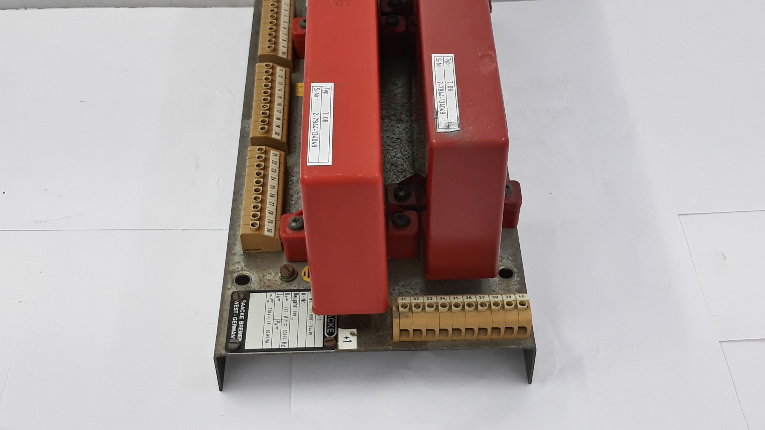 SAACKE CMS 10 BURNER CONTROL UNIT