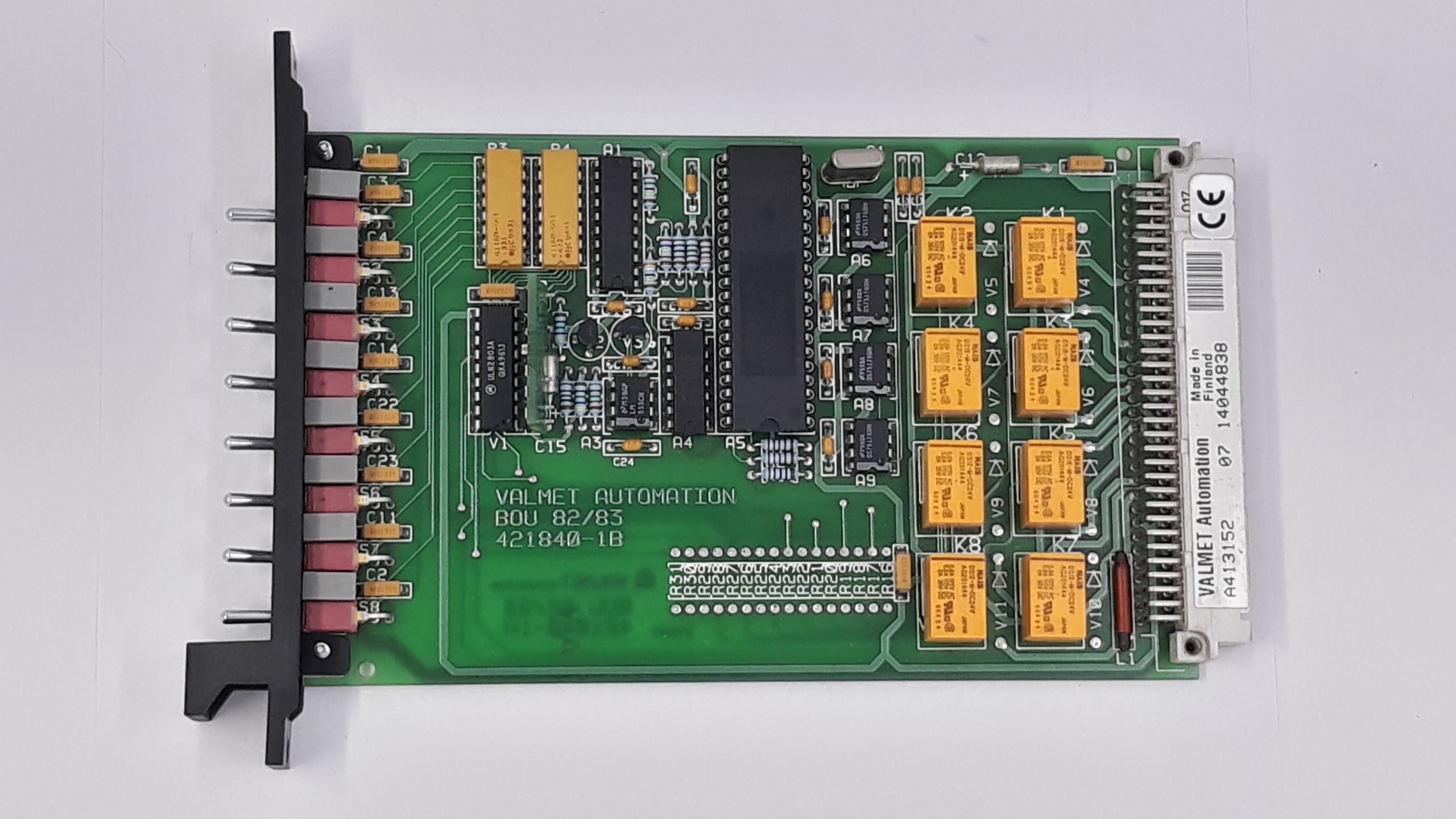 VALMET AUTOMATION BOU 82 BINARY INPUT MODULE A413152