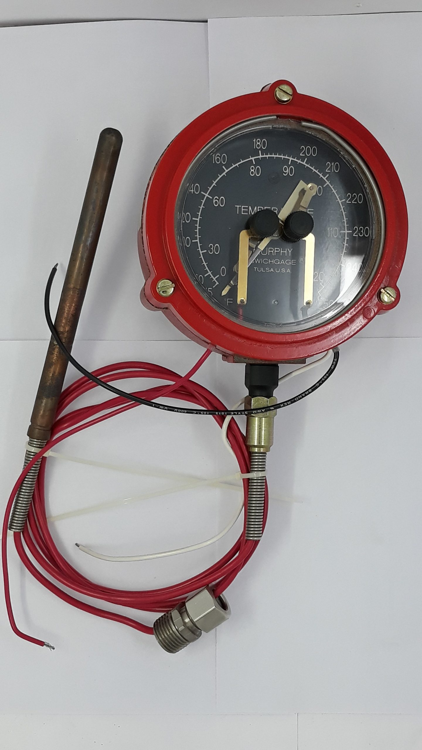 MURPHY SPLFC-250P05 125 VAC PILOT DUTY SWITCHGAGE