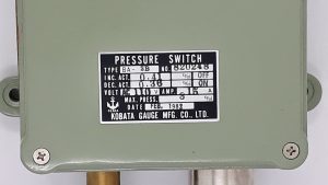 KOBATA BA-2B PRESSURE SWITCH