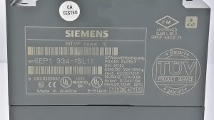 SIEMENS SITOP POWER 10 6EP1 334-1SL11 POWER SUPPLY