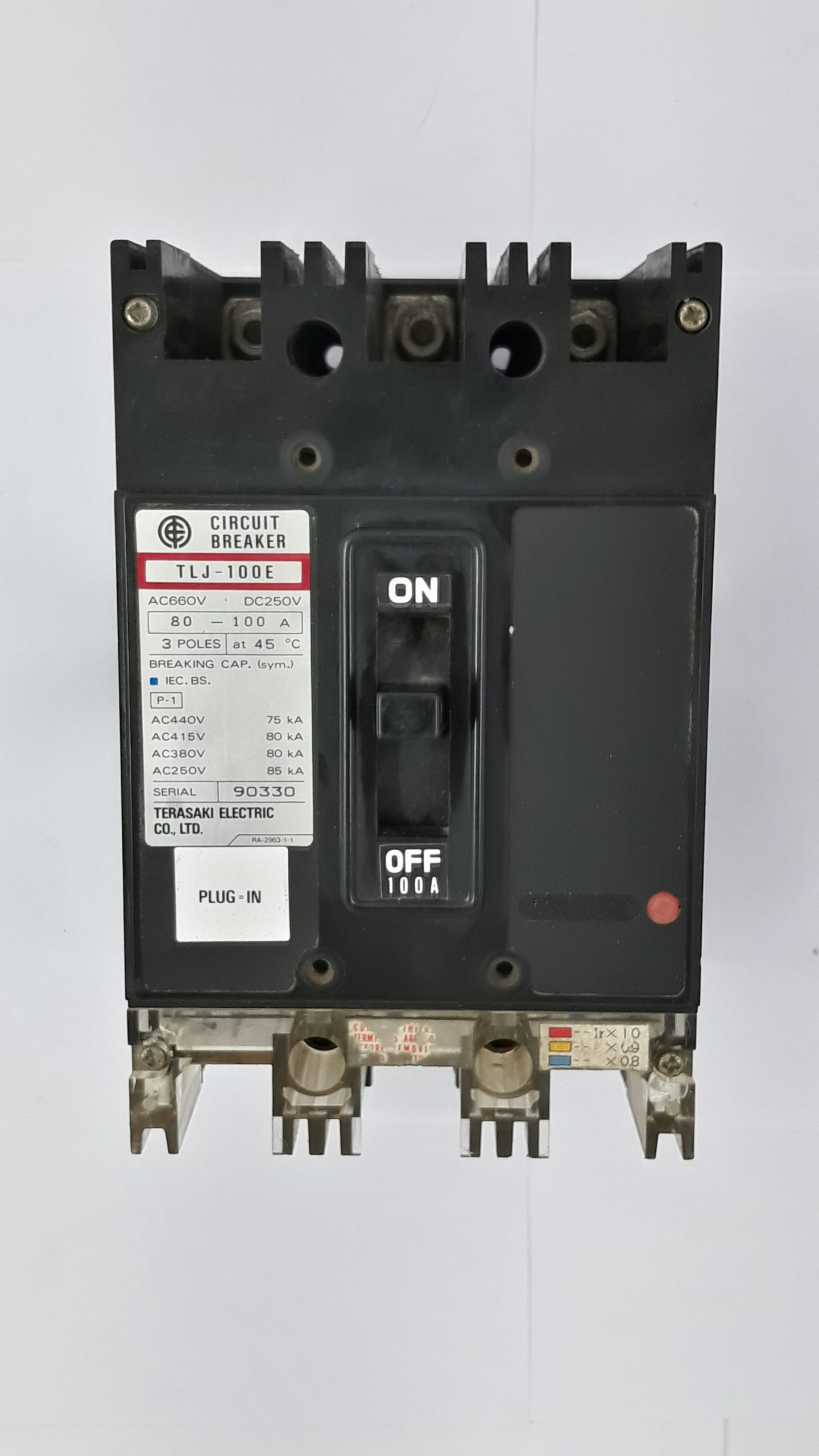 TERASAKI TLJ-100E CIRCUIT BREAKER