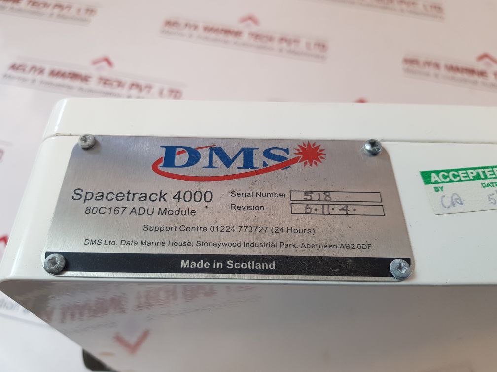 DMS SPACETRACK 4000 ANTENNA CONTROLLER