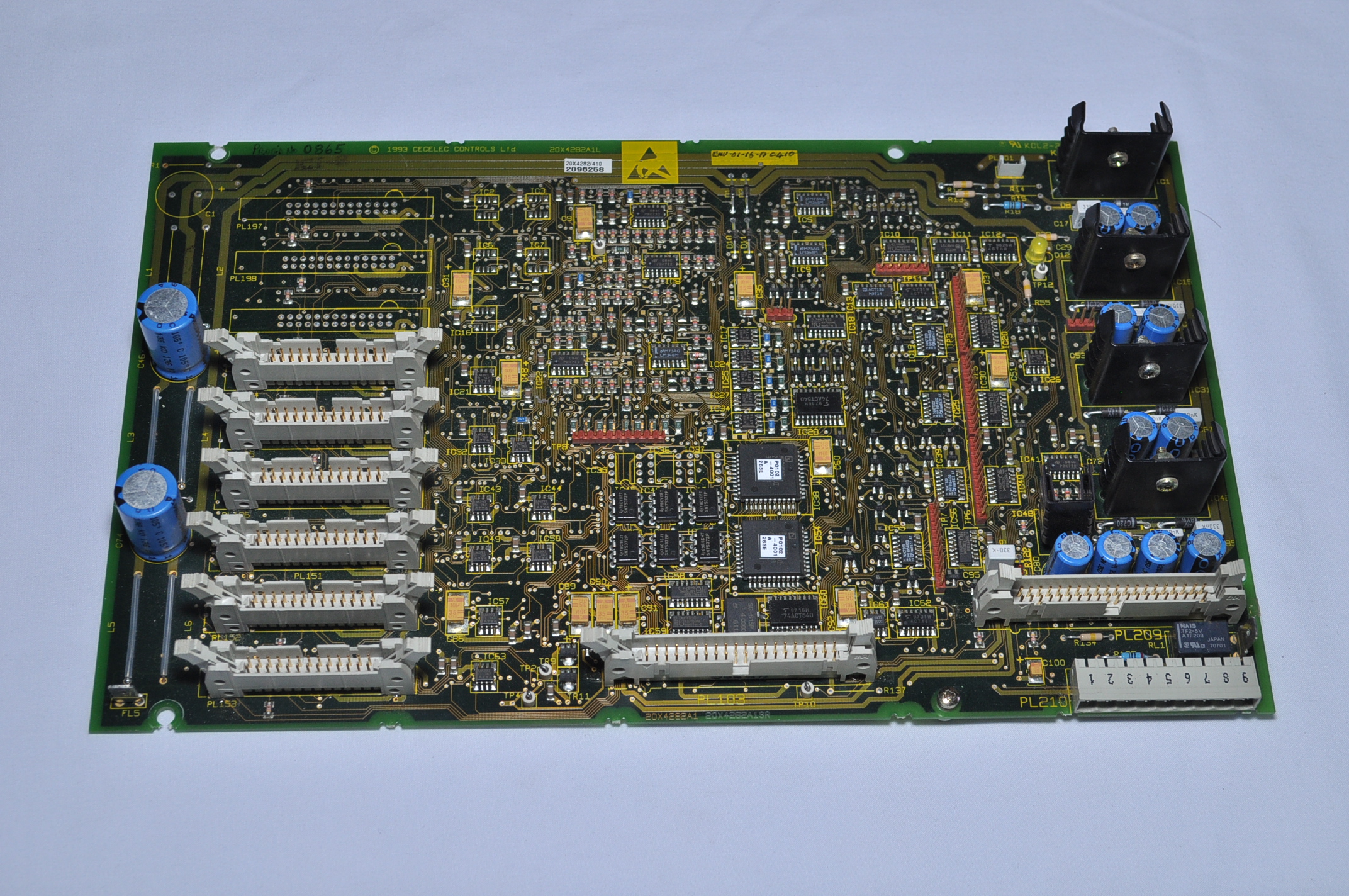 CONVERTEAM 20X4282A1L PCB CARD