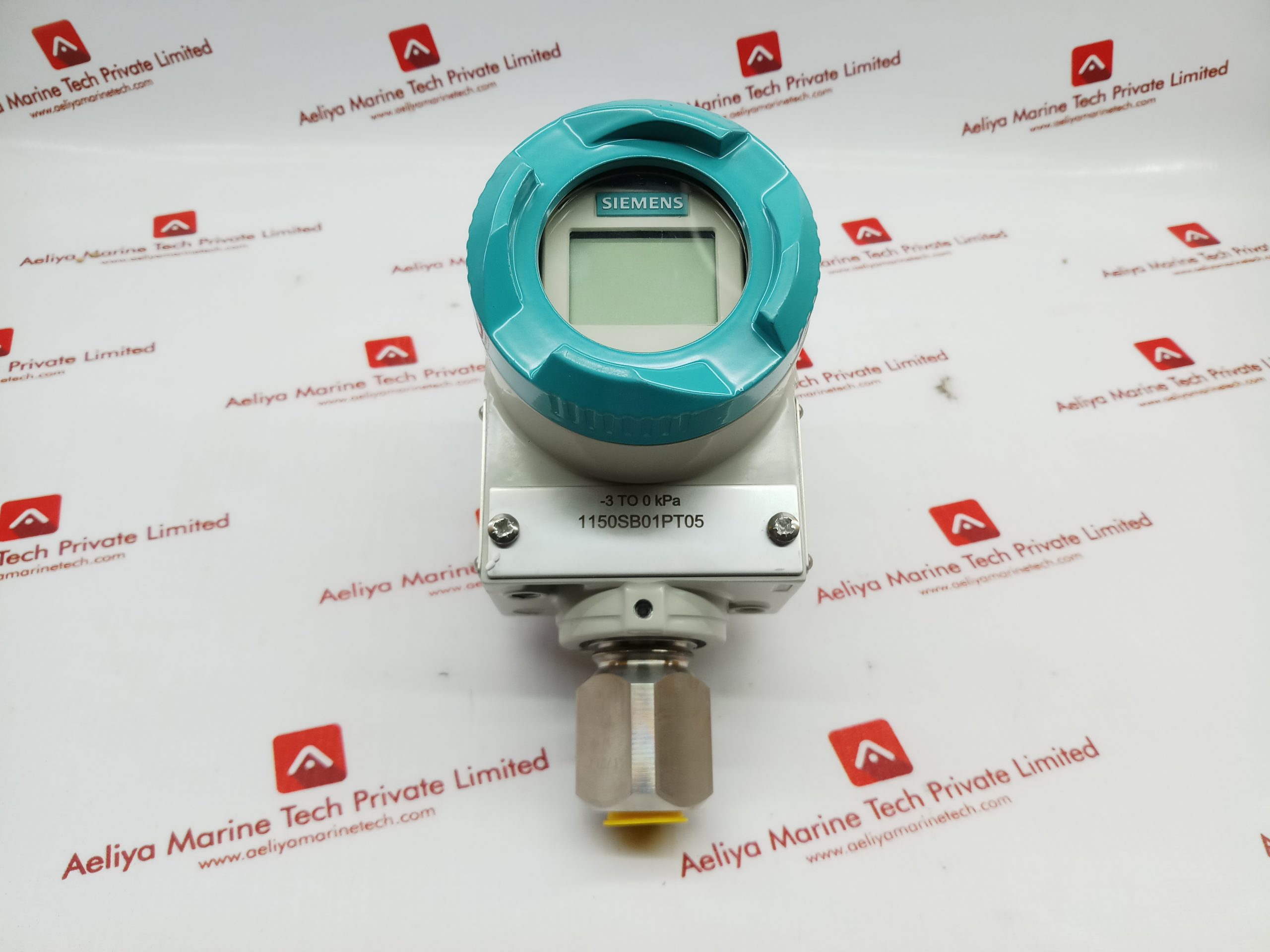 SIEMENS 7MF4033-1AA10-2AC6-Z TRANSMITTER FOR PRESSURE -3 TO 0 KPA