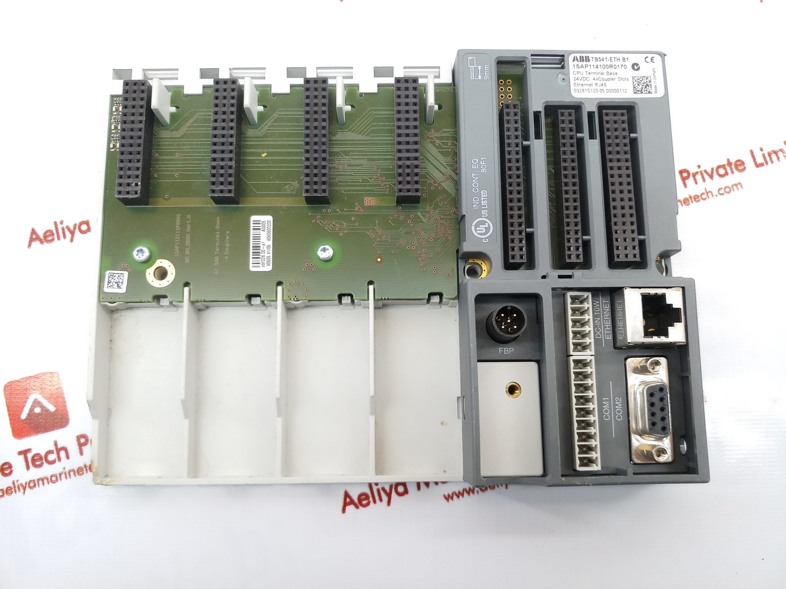 ABB TB541-ETH B1 1SAP114100R0170 CPU TERMINAL BASE