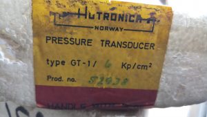 AUTRONICA GT-1/ 16KP/CM2 PRESSURE TRANSDUCER