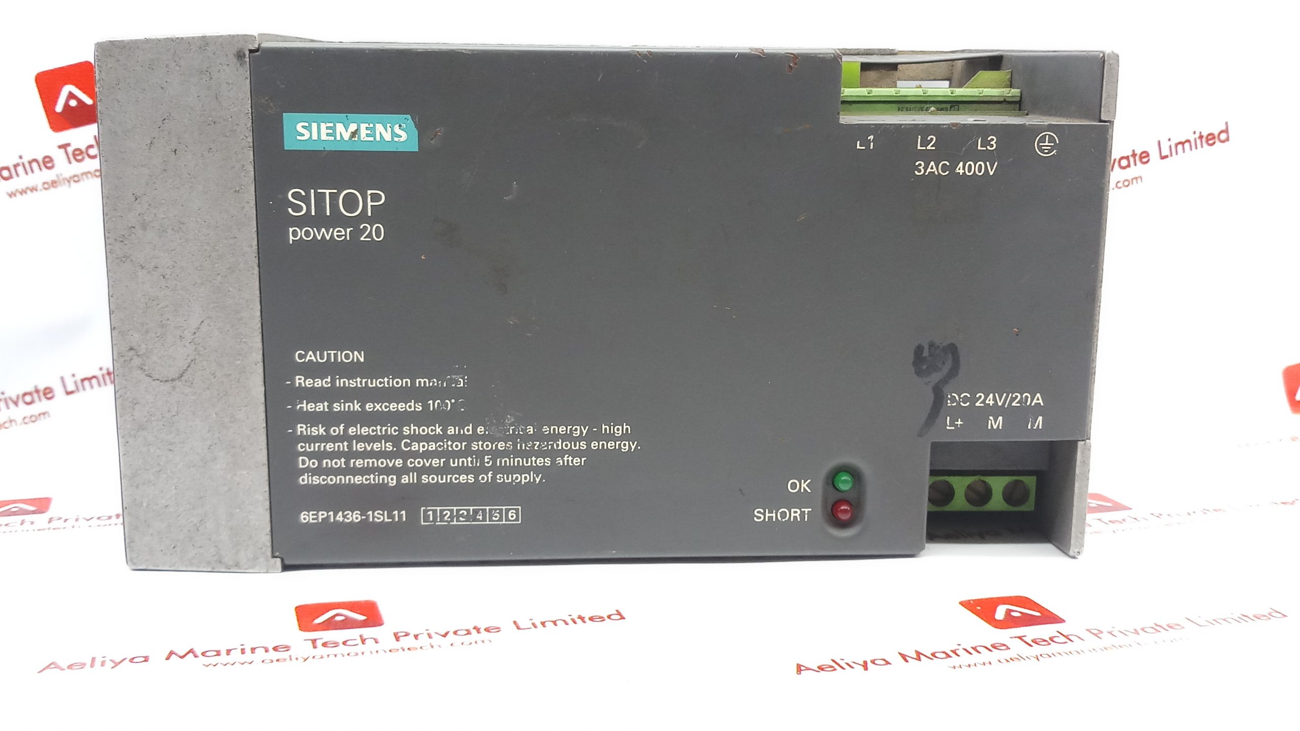 SIEMENS SITOP POWER 20 6EP1436-1SL11 POWER SUPPLY