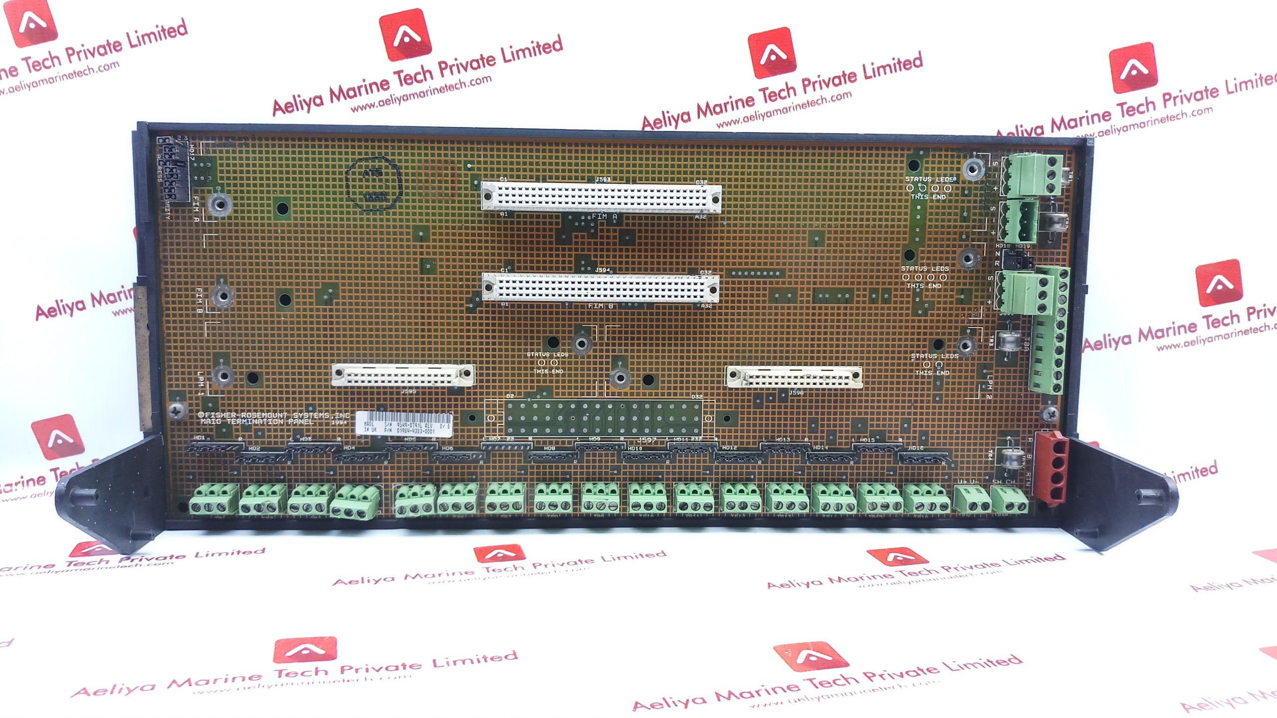 FISHER ROSEMOUNT SYSTEMS 01984-4383-0001 MAIO TERMINATION PANEL