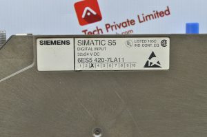 SIEMENS SIMATIC S5 6ES5 420-7LA11 DIGITAL INPUT