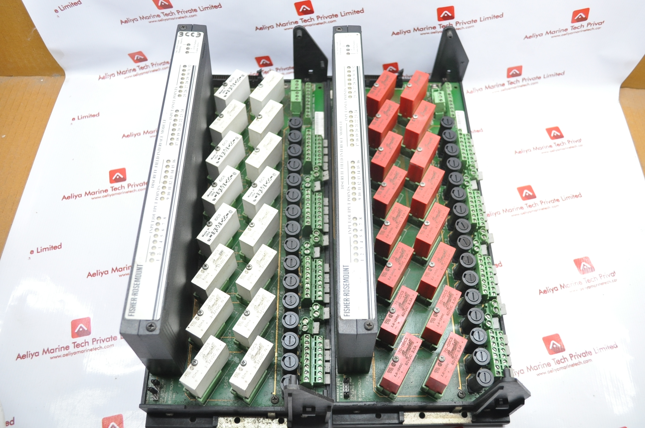 FISHER-ROSEMOUNT 01984-4121-0001 ISOLATED DISCRETE TERMINATION PANEL A