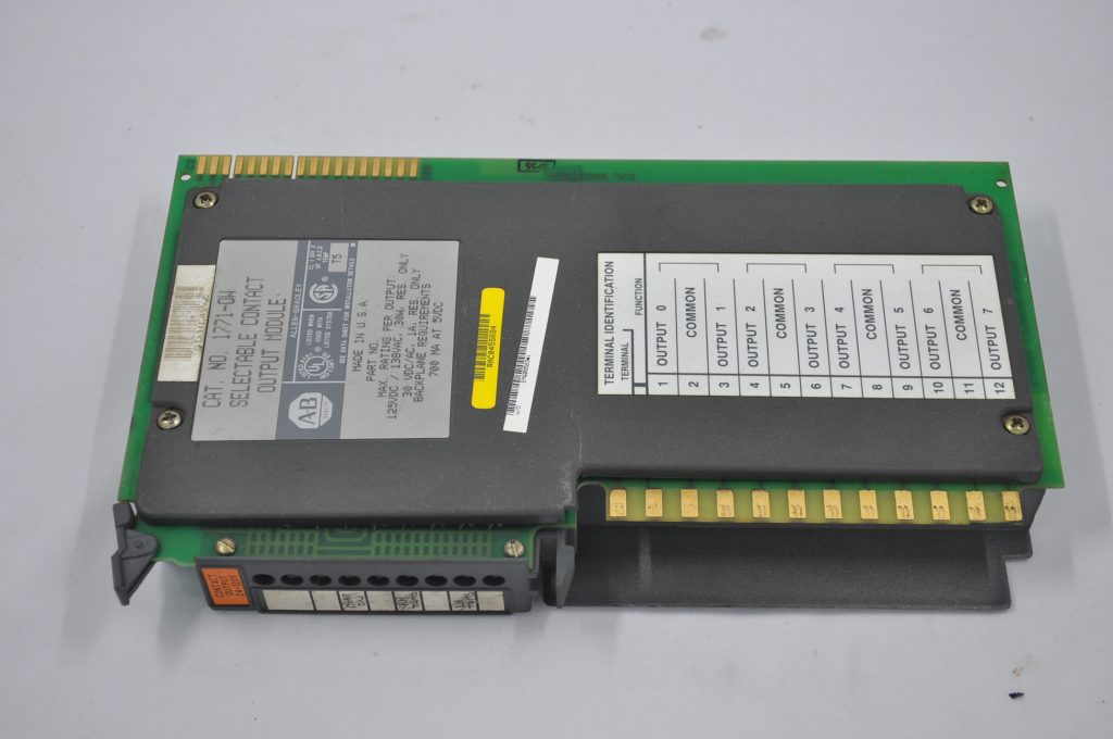 ALLEN BRADLEY 1771 OW SELECTABLE CONTACT OUTPUT MODULE