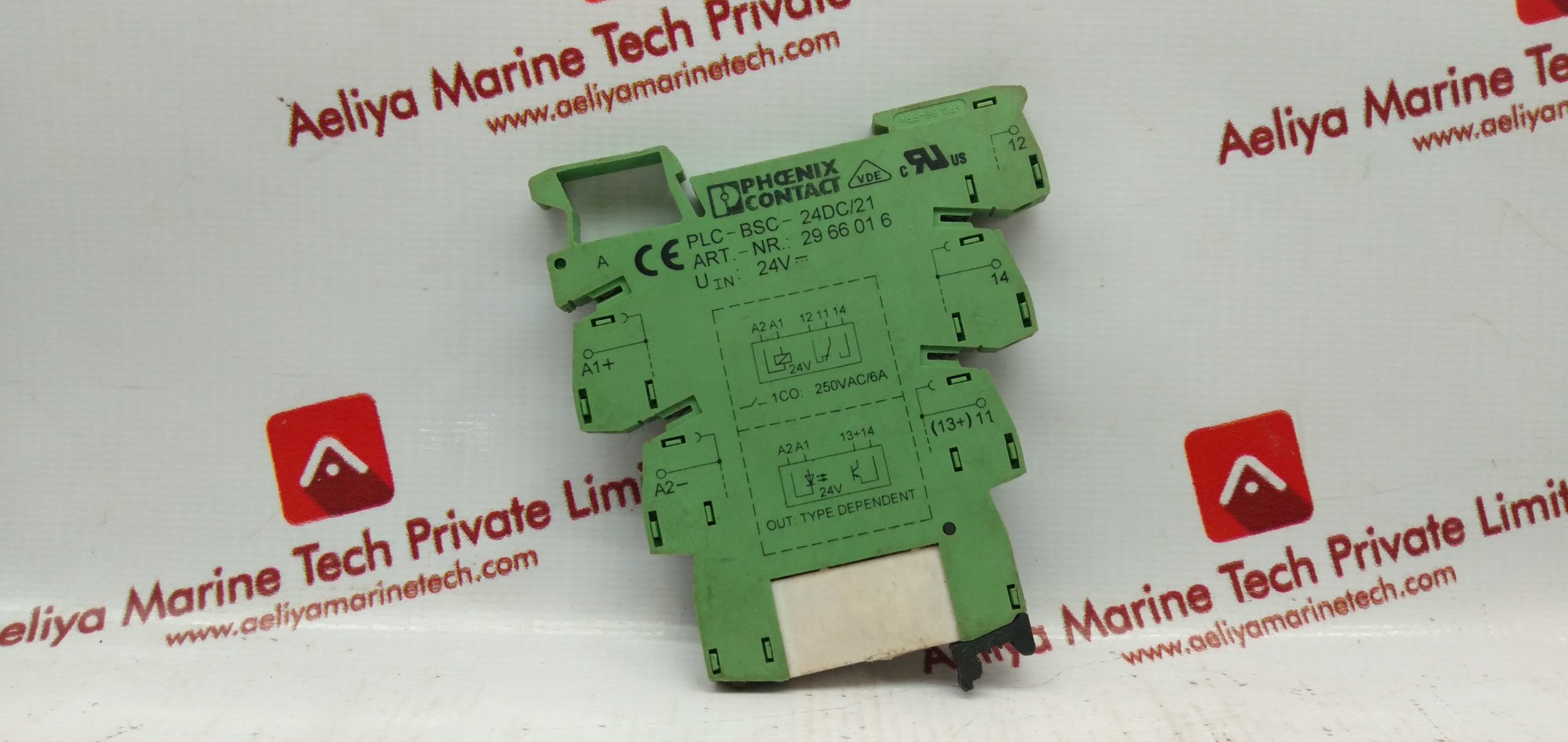 PHOENIX CONTACT PLC-BSC-24DC/21 RELAY MODULE 2966016