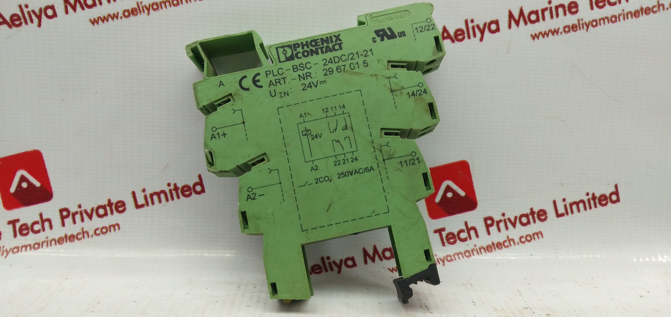 PHOENIX CONTACT PLC-BSC-24DC/21-21 RELAY 2967015