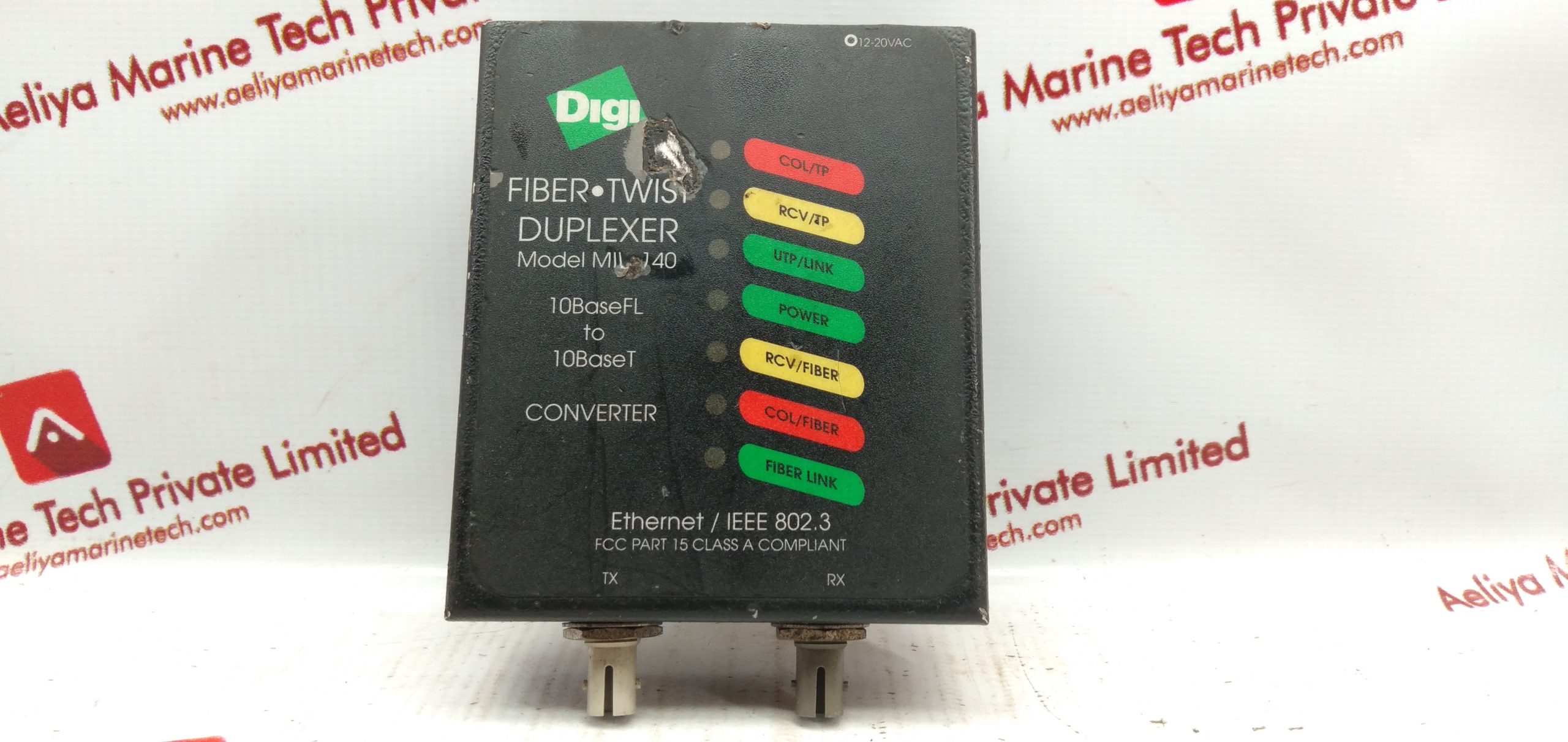 DIGI FIBER.TWIST MIL-140 DUPLEXER CONVERTER