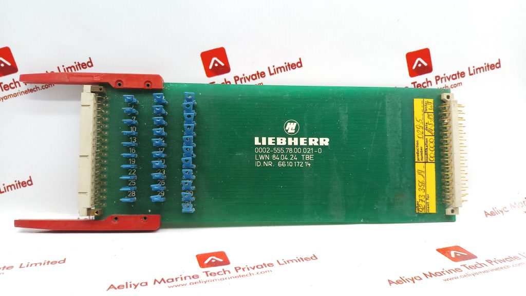 LIEBHERR 0002-555.78.00.021-0 PCB CARD