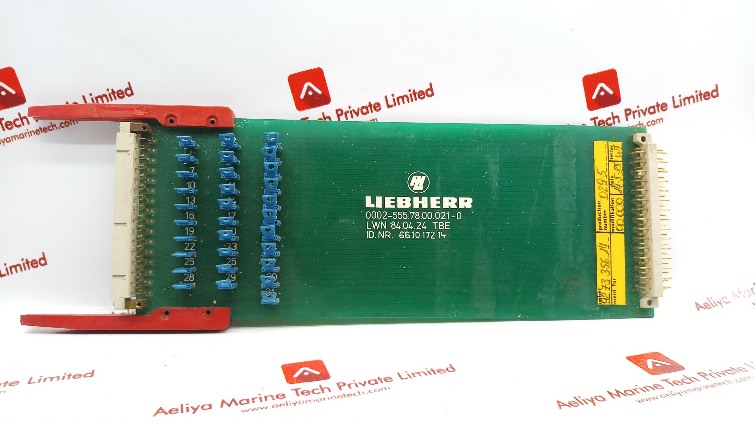 LIEBHERR 0002-555.78.00.021-0 PCB CARD