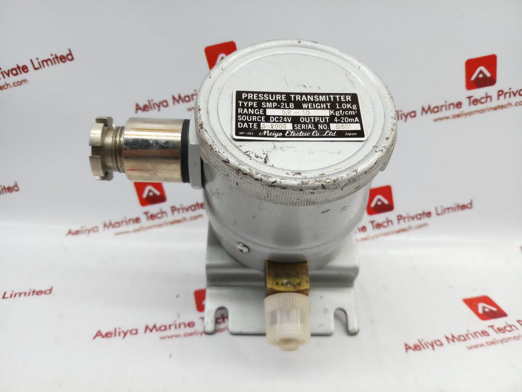 MEIYO ELECTRIC SMP-2LB PRESSURE TRANSMITTER RANGE 0.2~1.0 KGF/CM2