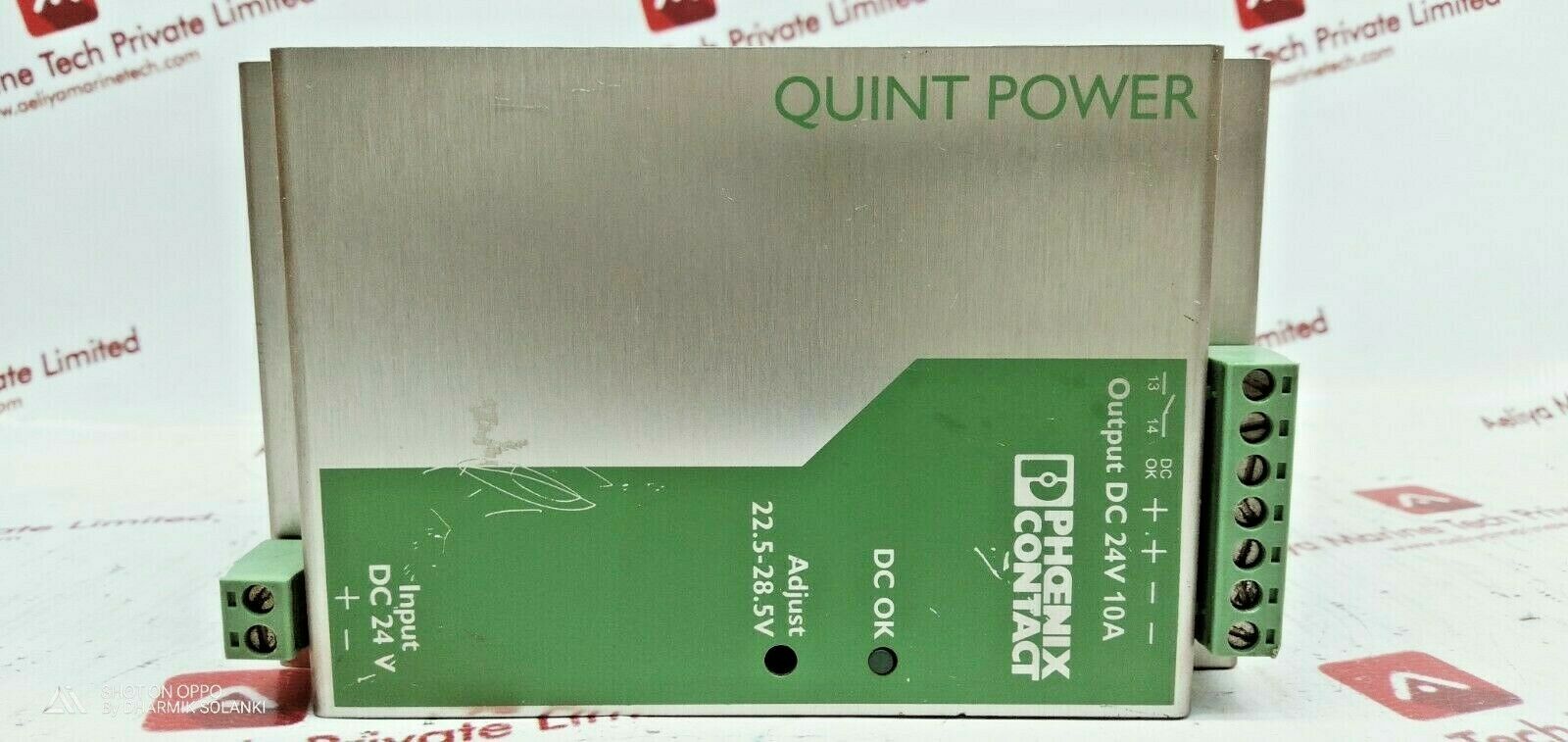 PHOENIX CONTACT QUINT-PS-24DC/24DC/10 24V-/11.4A QUINT POWER SUPPLY