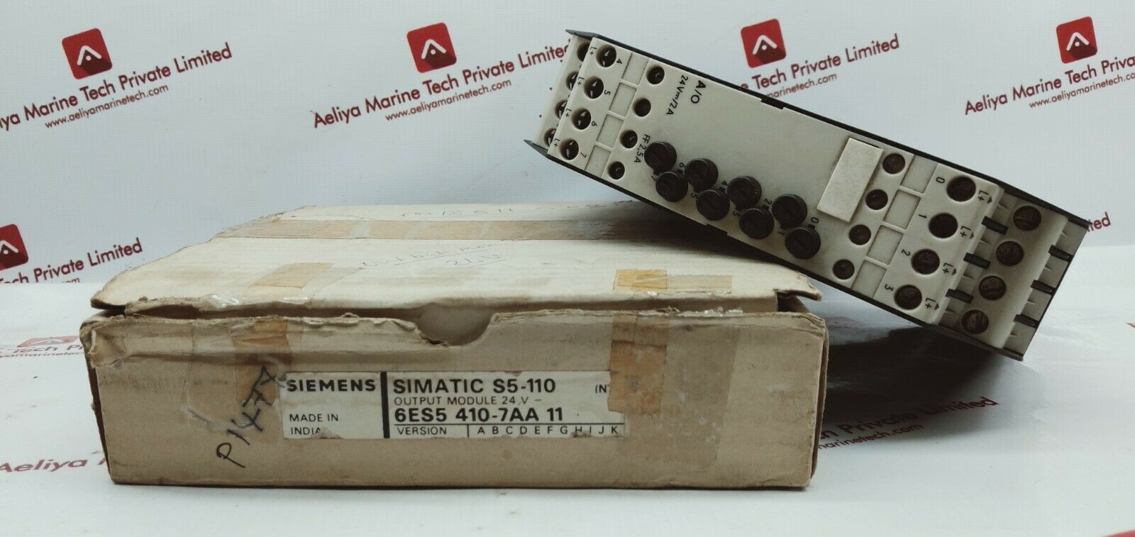 SIEMENS SIMATIC S5-110 DIGITAL OUTPUT MODULE 6ES5 410-7AA 11-1477 (6)