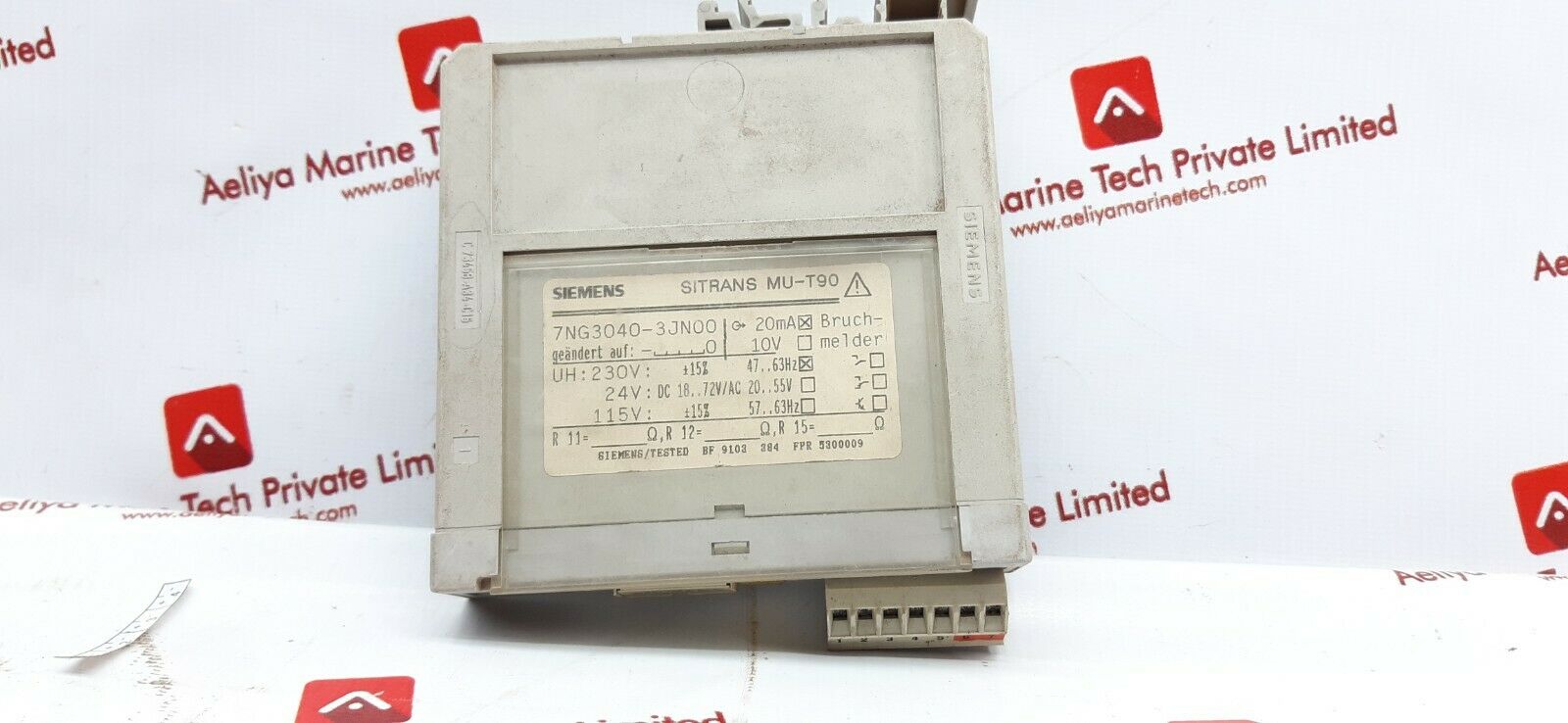 SIEMENS SITRANS MU-T907NG3040-3JN00 INSTRUMENT TRANSFORMERS-1495 (3)