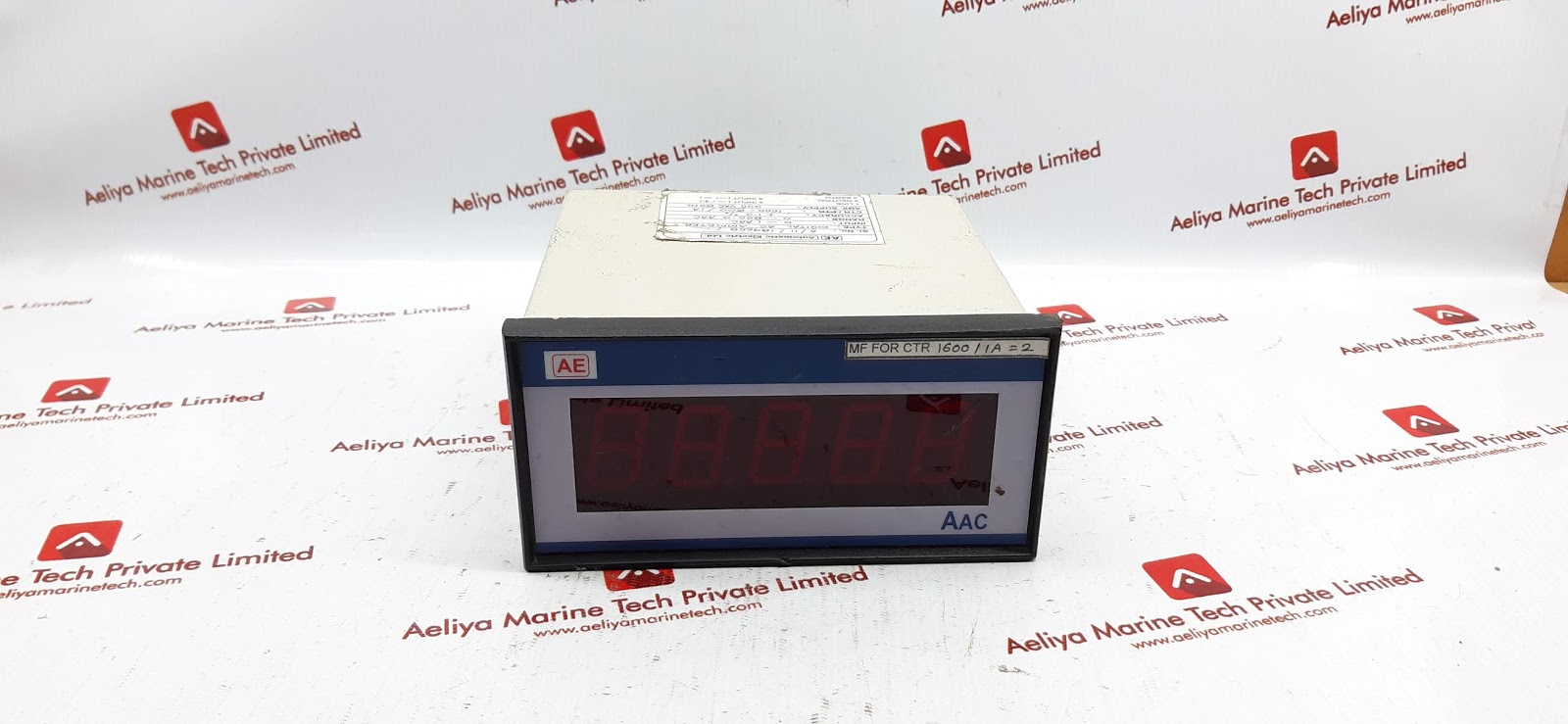 AUTOMATIC ELECTRIC DIGITAL AC AMMETER 0-800.0 AAC-1443 (1)