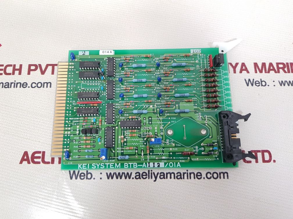 KEI SYSTEM BTB-AII2/01A ANALOG INPUT MODULE CARD