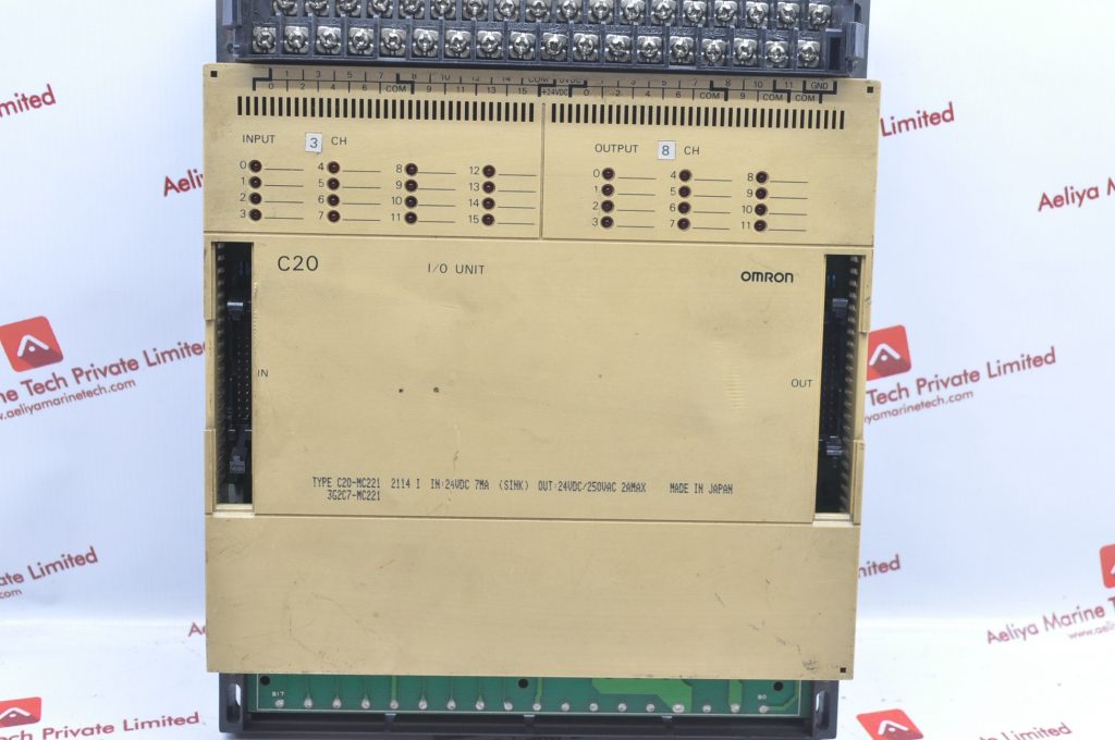 OMRON C20-MC221 2114 I 3G2C7-MC221 PROGRAMMABLE CONTROLLER