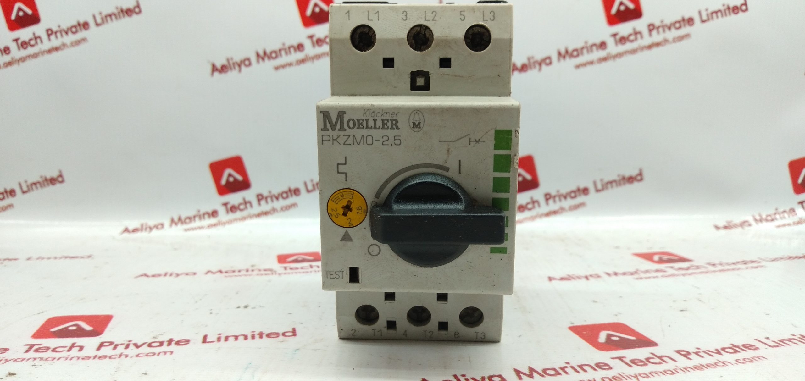 KLOCKNER MOELLER PKZM0-2.5 CIRCUIT BREAKER