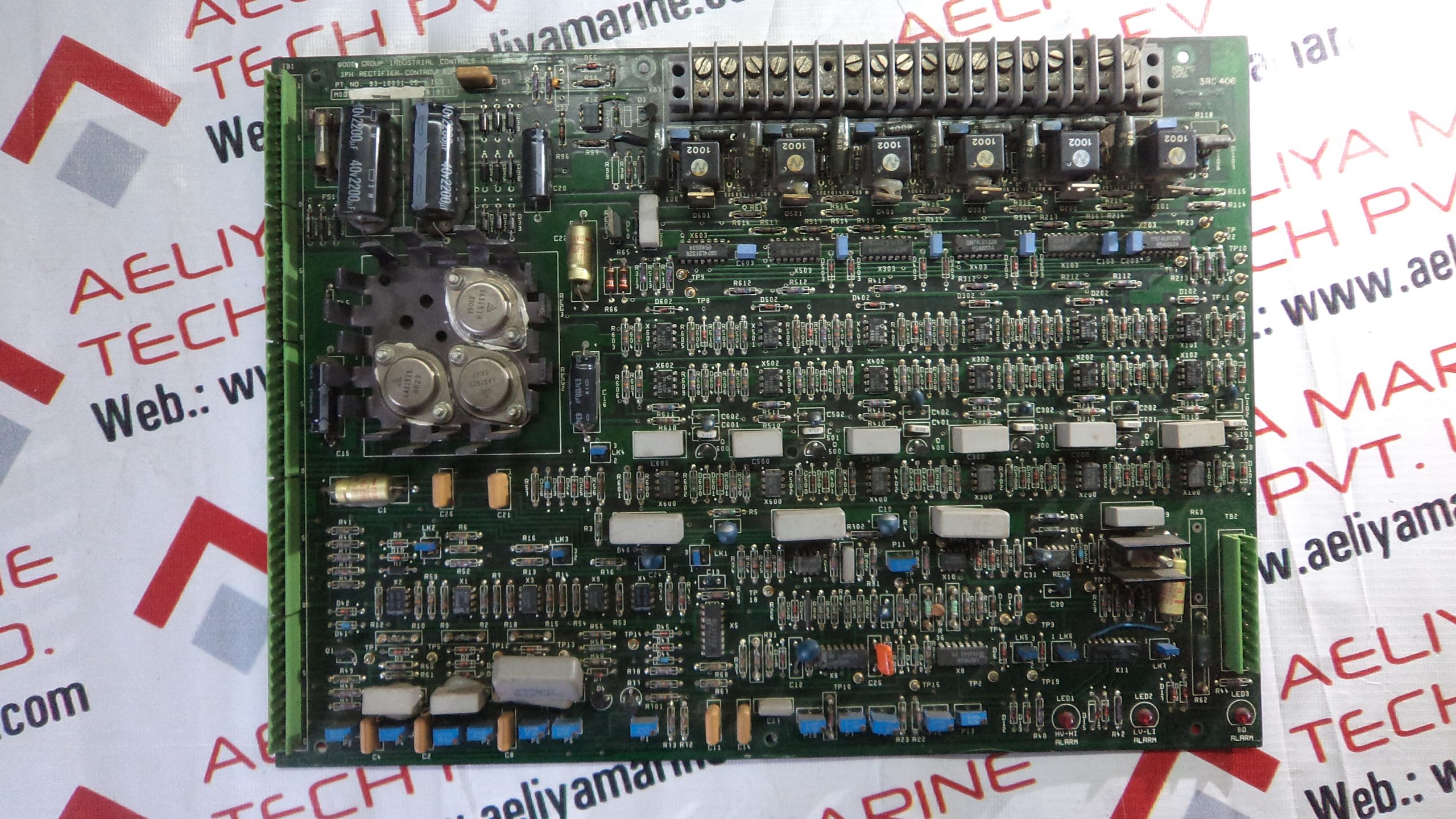 WOOD 93 10031 05 3PH RECTIFIER CONTROL BOARD Aeliya Marine